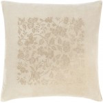 Surya Smithsonian Ivory Pillow Cover 20"H X 20"W