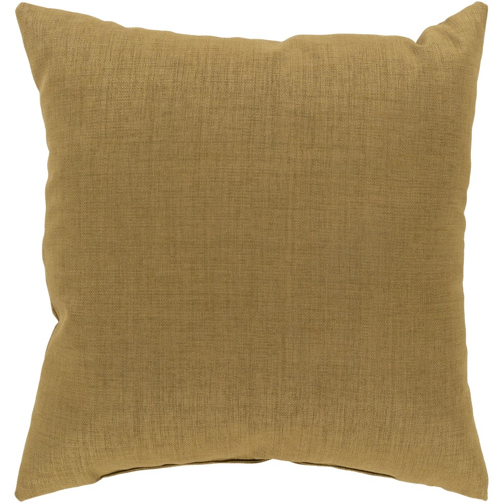 Surya Storm Light Brown Pillow Cover 18"H X 18"W Surya Storm Light Brown Pillow Cover 18"H X 18"W