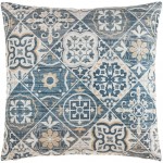 Surya Valla Vaa-002 Beige Pillow Cover 18"H X 18"W