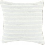 Surya Willow Cream Pillow Cover 20"H X 20"W
