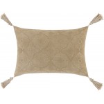 Surya Accra Wheat Pillow Shell With Polyester Insert 13"H X 20"W