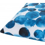 Surya Azora Azo-004 Blue Pillow Shell With Down Insert 18"H X 18"W