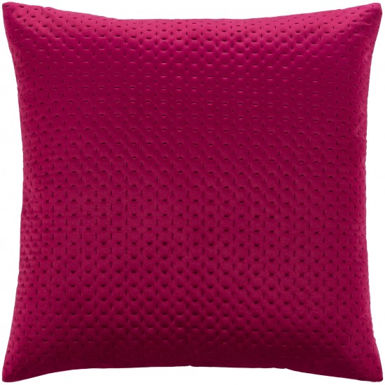 Surya Calista Cia-001 Magenta Pillow Shell With Down Insert 20"H X 20"W