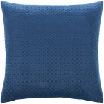 Surya Calista Cia-003 Dark Blue Pillow Shell With Down Insert 20"H X 20"W