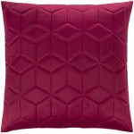 Surya Calista Cia-007 Magenta Pillow Shell With Down Insert 22"H X 22"W