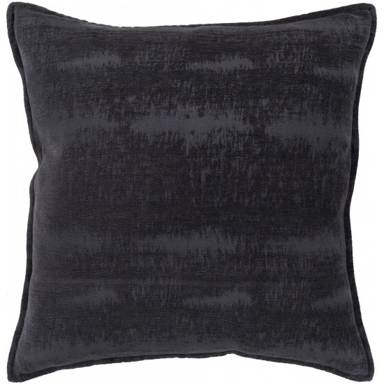 Surya Copacetic Dark Blue Pillow Shell With Down Insert 18"H X 18"W