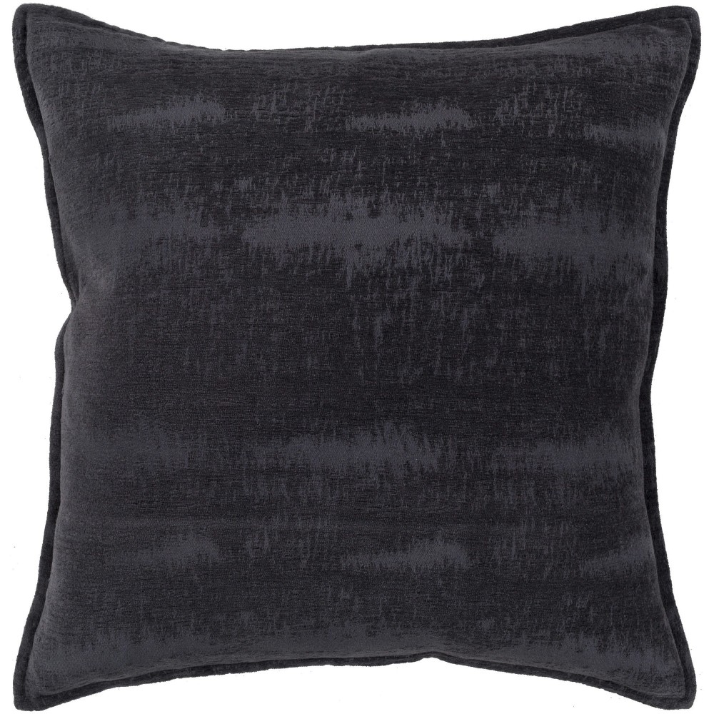 Surya Copacetic Dark Blue Pillow Shell With Polyester Insert 20"H X 20"W