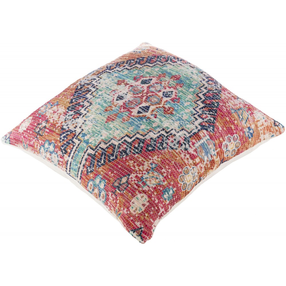 Surya Devonshire Dvs-010 Beige Pillow Shell With Down Insert 26"H X 26"W Surya Devonshire Dvs-010 Beige Pillow Shell With Down Insert 26"H X 26"W