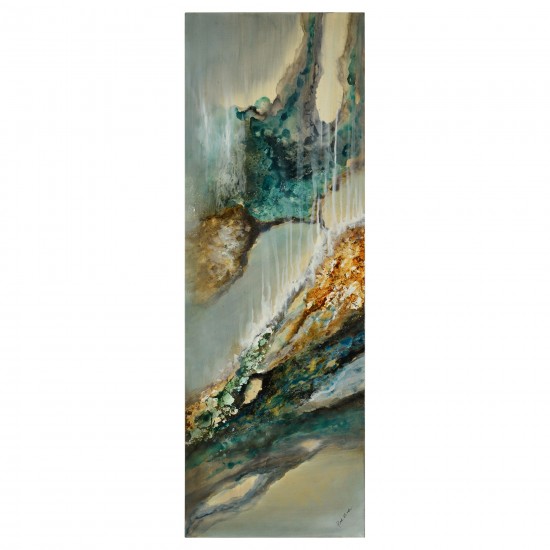 Patrick St. Germain Cascade Rectangle Canvas 60 X 20 X 1.5