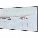 Lynch Blanche Rectangular Canvas - Wrapped 60 X 30 X 2