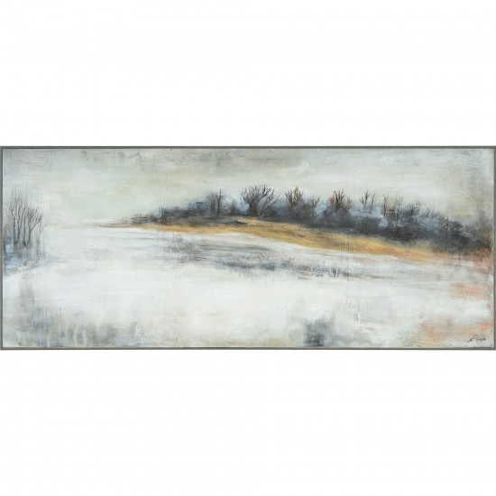 K.Sizaya Denali Rectangular Canvas - Wrapped 60 X 24 X 2.17