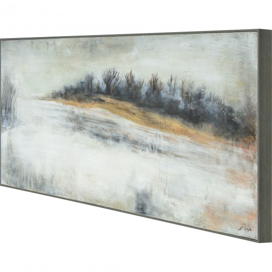 K.Sizaya Denali Rectangular Canvas - Wrapped 60 X 24 X 2.17