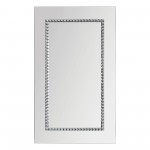 Embedded Jewels Mirror 40 X 24