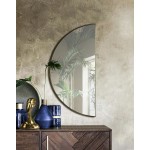 Halfmoon Semicircle Mirror 20.5 X 40 X 1