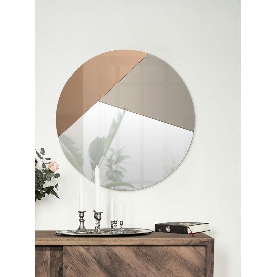 Novello Round Mirror 26 X 26 X 0.5