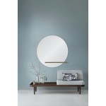 Bassett Round Mirror 36 X 36 X 3.5