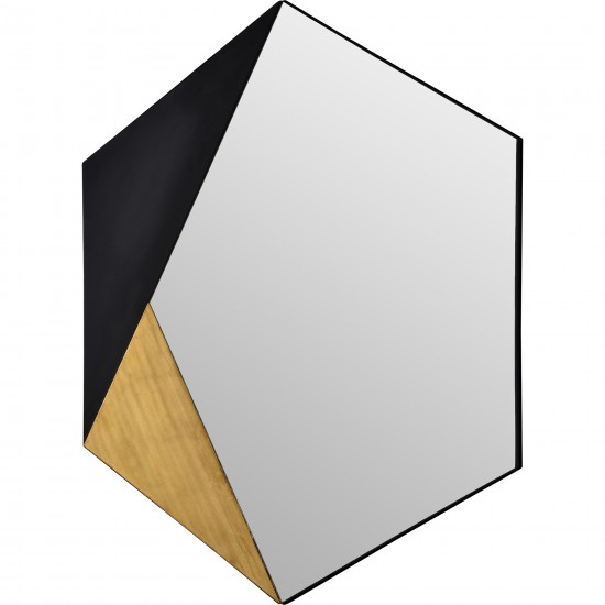 Cad Hexagon Mirror 30 X 40 X 1