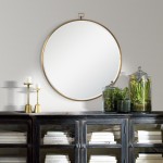 Azam Round Mirror 34 X 34 X 0.5