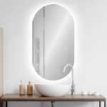 Kato Rectangle Led Mirror 20In.X 36In.X 2.25In.