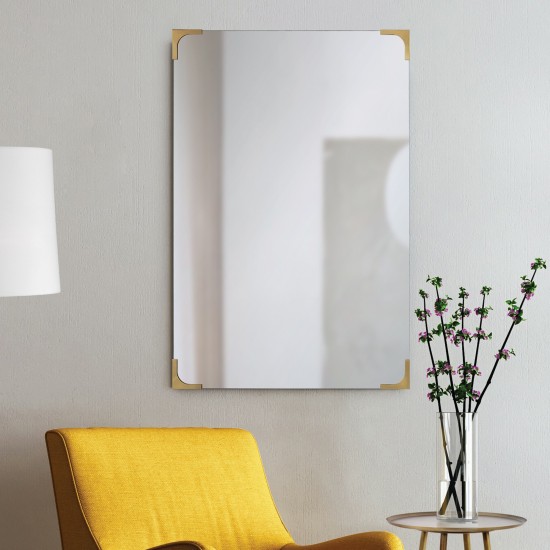 Eros Rectangle Mirror 24In.X 36In.X 0.5In.