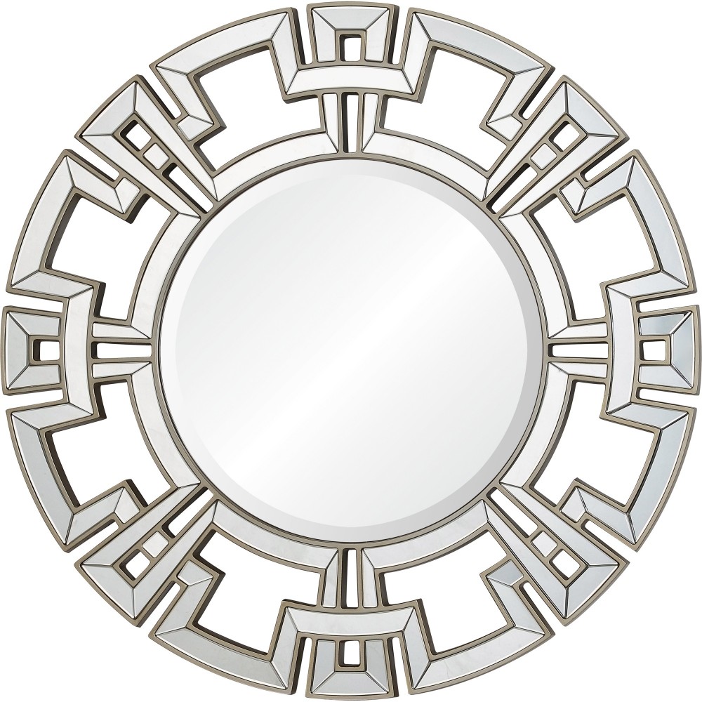 Tropez Round Mirror 36In.X 36In.X 1In.