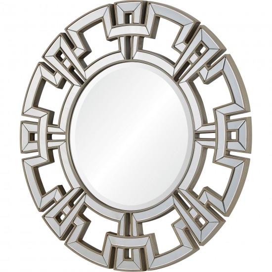 Tropez Round Mirror 36In.X 36In.X 1In.