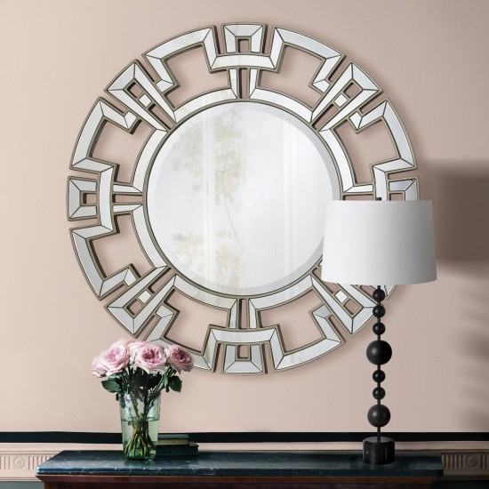 Tropez Round Mirror 36In.X 36In.X 1In.