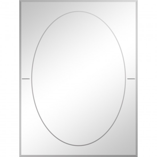 Antoine Rectangle Mirror 30In.X 40In.X 0.5In.