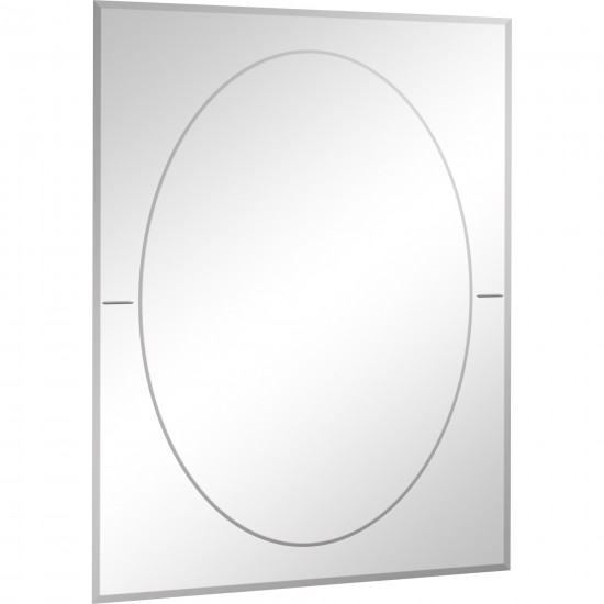 Antoine Rectangle Mirror 30In.X 40In.X 0.5In.