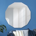 Ovada Round Mirror 40In.X 40In.X 0.5In.