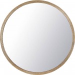 Faye Round Mirror 36 X 36 X 1