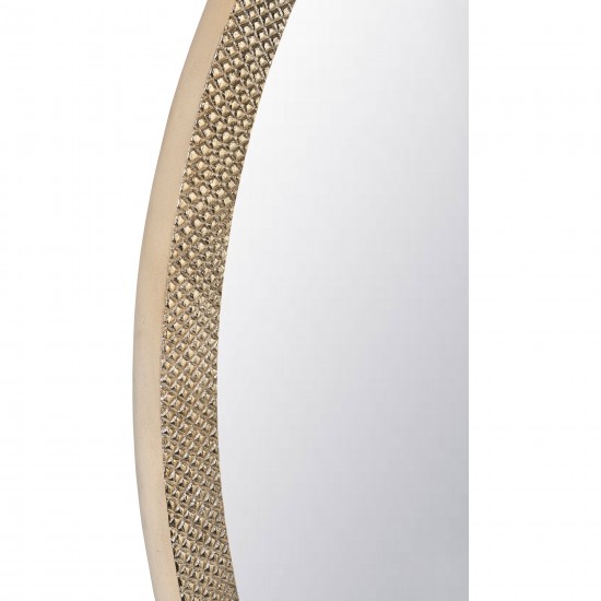 Faye Round Mirror 36 X 36 X 1