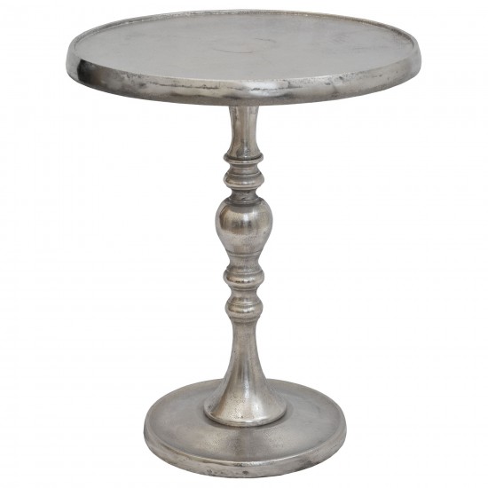 Romina Nickel Accent Table