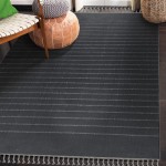 Ambrose Rectangle Charcoal/ Grey Indoor Rug 3'28" X 4'92" Ft