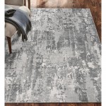 Ariella Rectangle Grey/Charcoal Indoor Rug 9'84" X 13'12" Ft