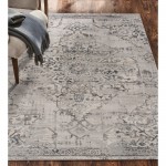 Ariella Rectangle Grey & Blue Indoor Rug 11'10 X 15'1