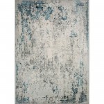 Ariella Rectangle Blue/Grey Indoor Rug 3'28" X 4'92" Ft