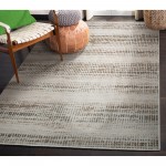 Ariella Rectangle Cream/Brown Indoor Rug 2'6" X 10 Ft