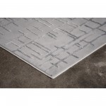 Ariella Rectangle Grey/Blue Indoor Rug 2'6" X 10 Ft