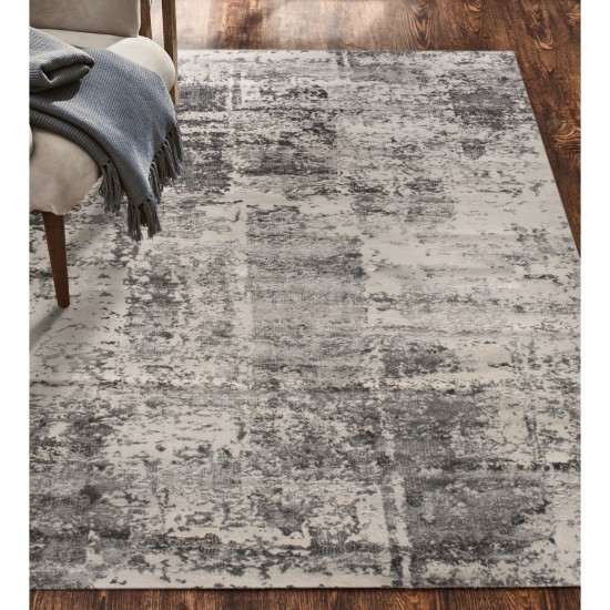 Ariella Rectangle Ivory & Grey Indoor Rug 11'10 X 15'1