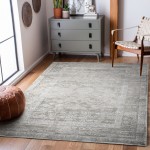 Camila Rectangle Grey Mix Indoor Rug 3'28" X 4'92" Ft