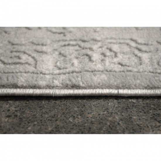 Camila Rectangle Grey Mix Indoor Rug 3'28" X 4'92" Ft