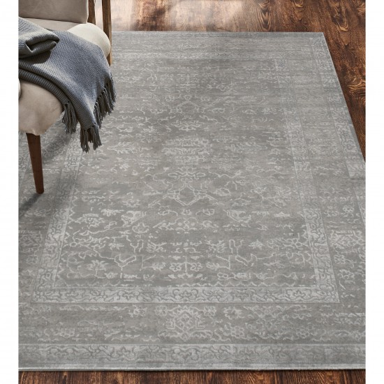 Camila Rectangle Grey Mix Indoor Rug 3'28" X 4'92" Ft