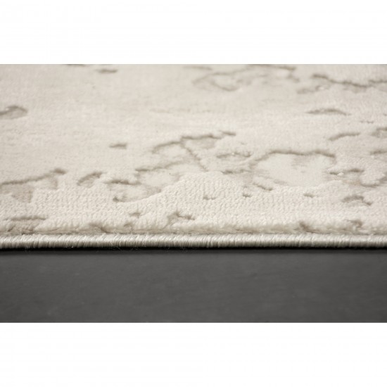 Camila Rectangle Grey/Off-White Indoor Rug 11'81'' X 15'09'' Ft