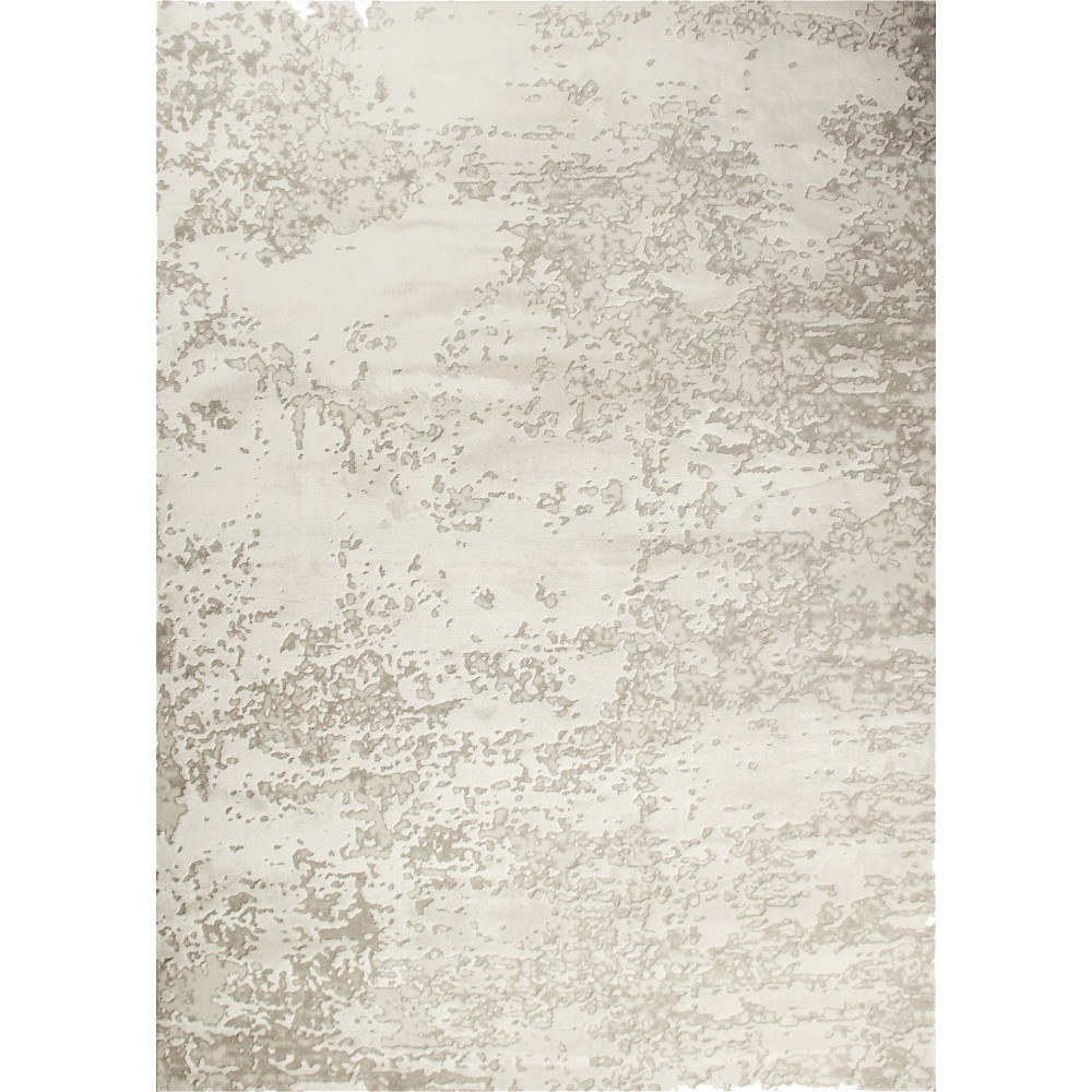 Camila Rectangle Grey/Off-White Indoor Rug 3'28" X 4'92" Ft