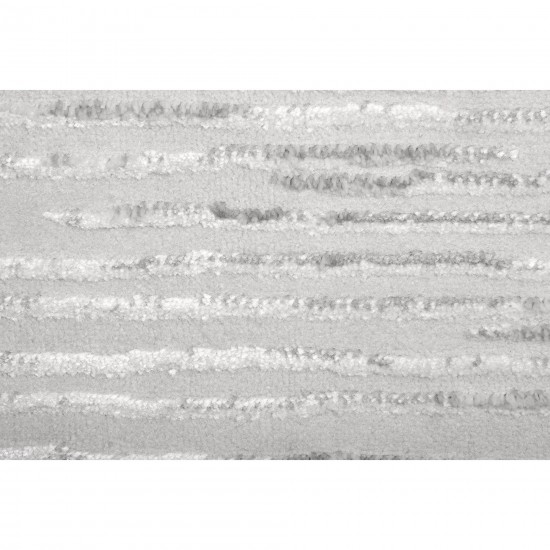 Camila Rectangle Light Cream/ Light Grey Indoor Rug 3'28" X 4'92" Ft