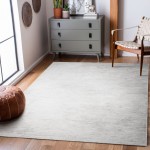Camila Rectangle Light Cream/ Light Grey Indoor Rug 3'28" X 4'92" Ft