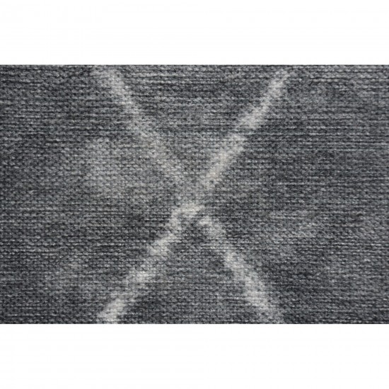 Fallon Rectangle Grey/ Ivory Indoor Rug 3'28" X 4'92" Ft