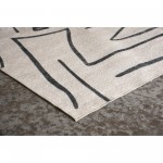 Fallon Rectangle Ivory/ Charcoal Indoor Rug 9'84" X 13'12" Ft