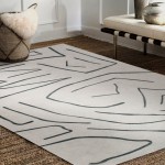 Fallon Rectangle Ivory/ Charcoal Indoor Rug 9'84" X 13'12" Ft